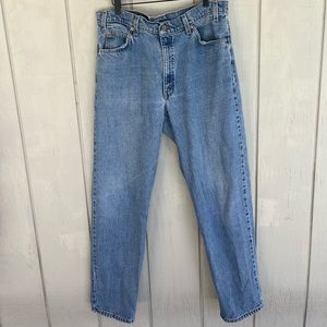 Vintage Orange Tab Levi 550s W 36 L 32
